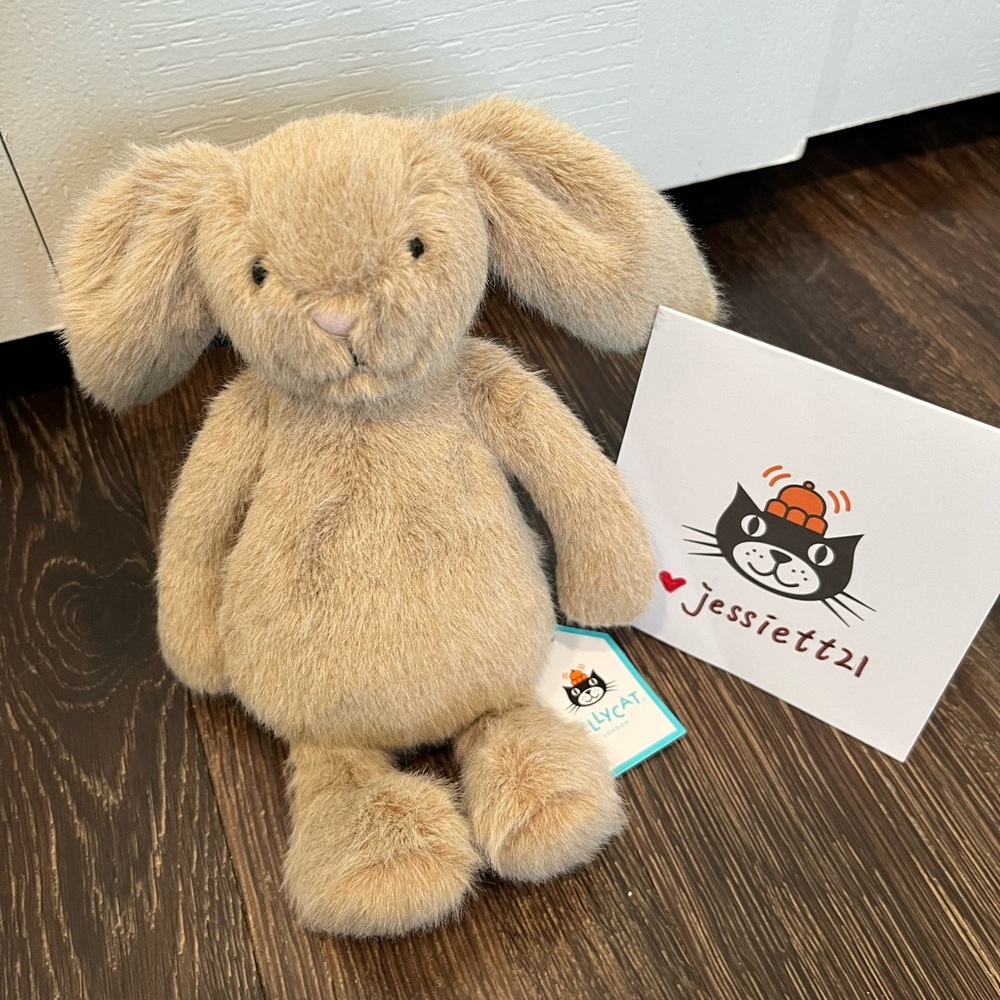 Jellycat Oat Flufflet Bunny 7.1" 2026 NEW 100% Authentic NWT US SHIP FAST